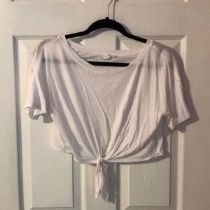 White top with tie! Size small!